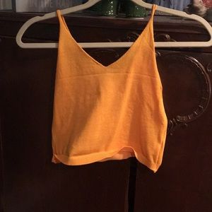 Tank top cropped top